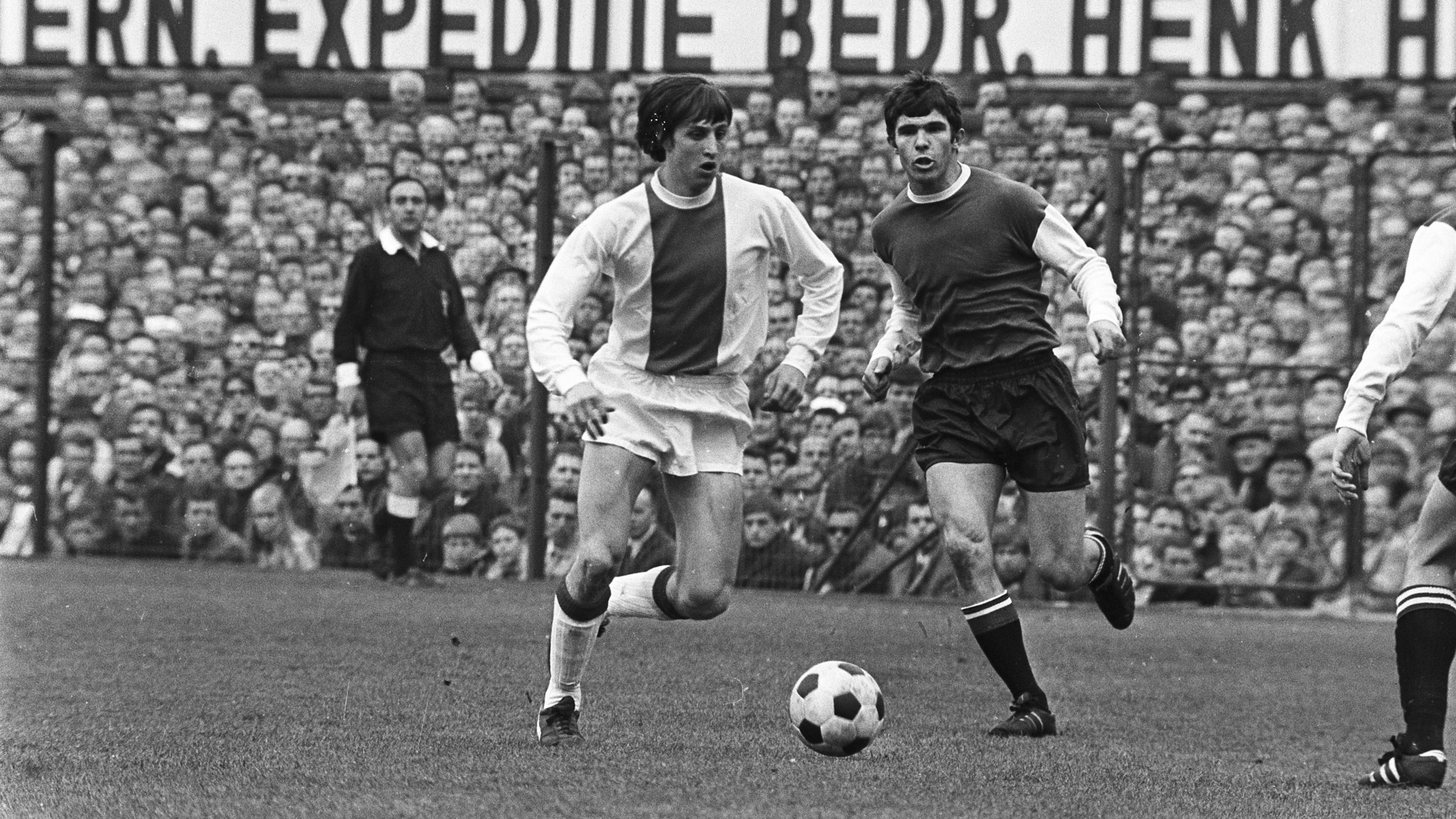 Ajax Feyenoord Willy van Hanegem Johan Cruyff