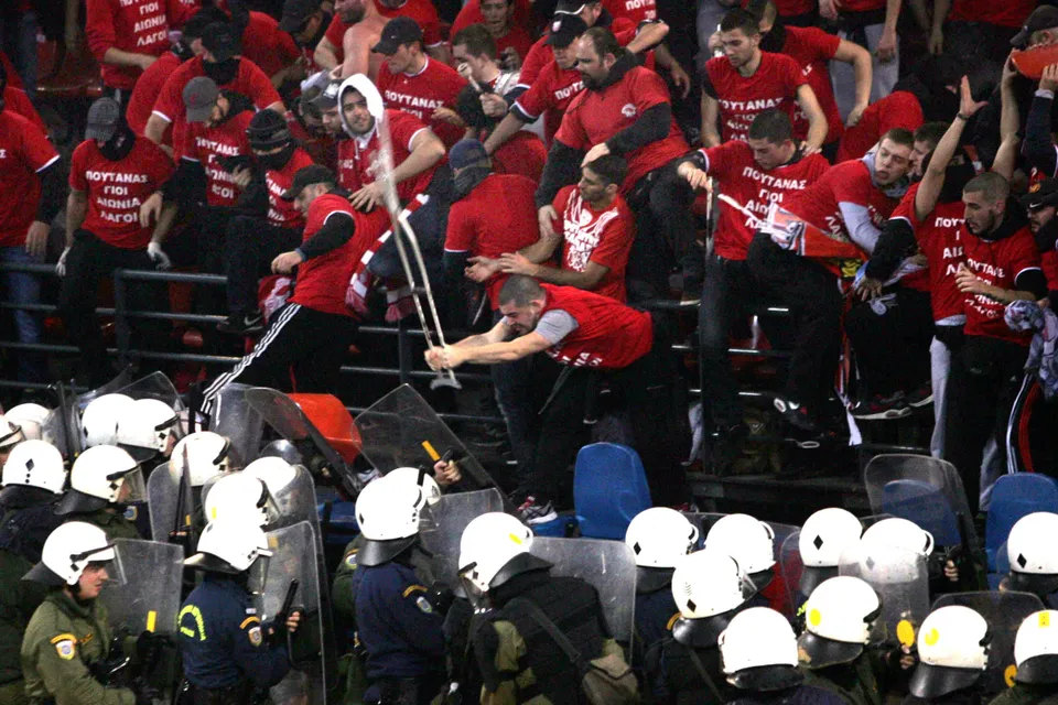 Basketball Olympiacos Panathinaikos Violence