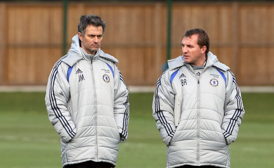 José Mourinho and Brendan Rodgers at Chelsea