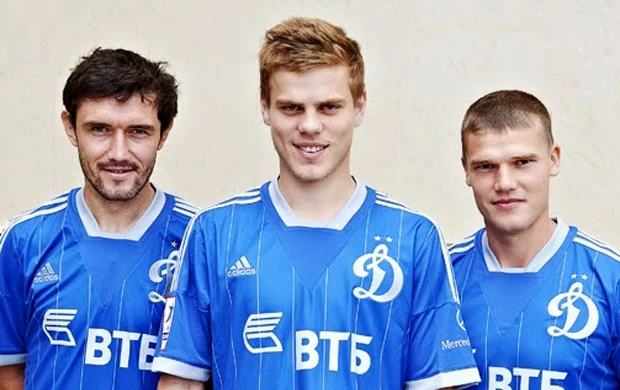 Denisov Zhirkov e Kokorin Dinamo