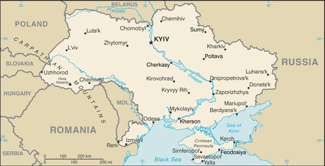 Ukraine Map