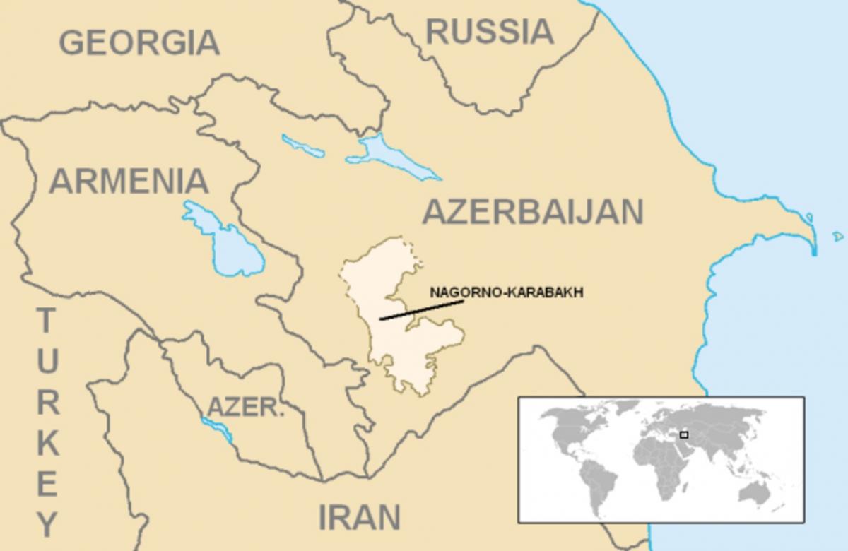 Nagorno Karabakh Map