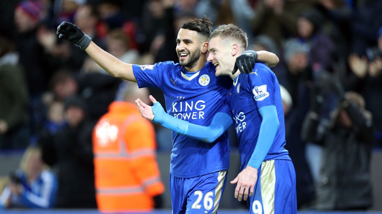 Mahrez Vardy 2015