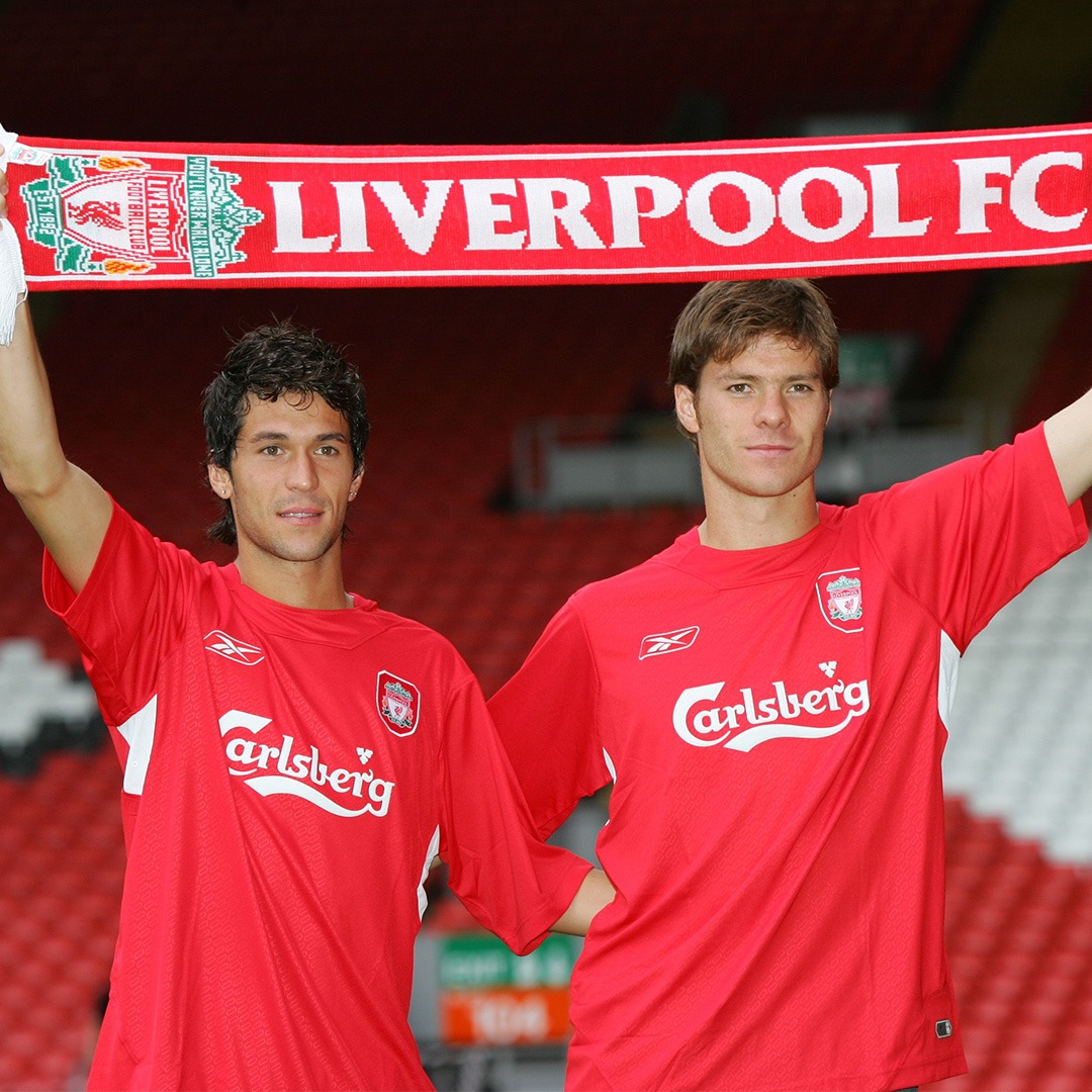 Luis Garcia Xabi Alonso Liverpool
