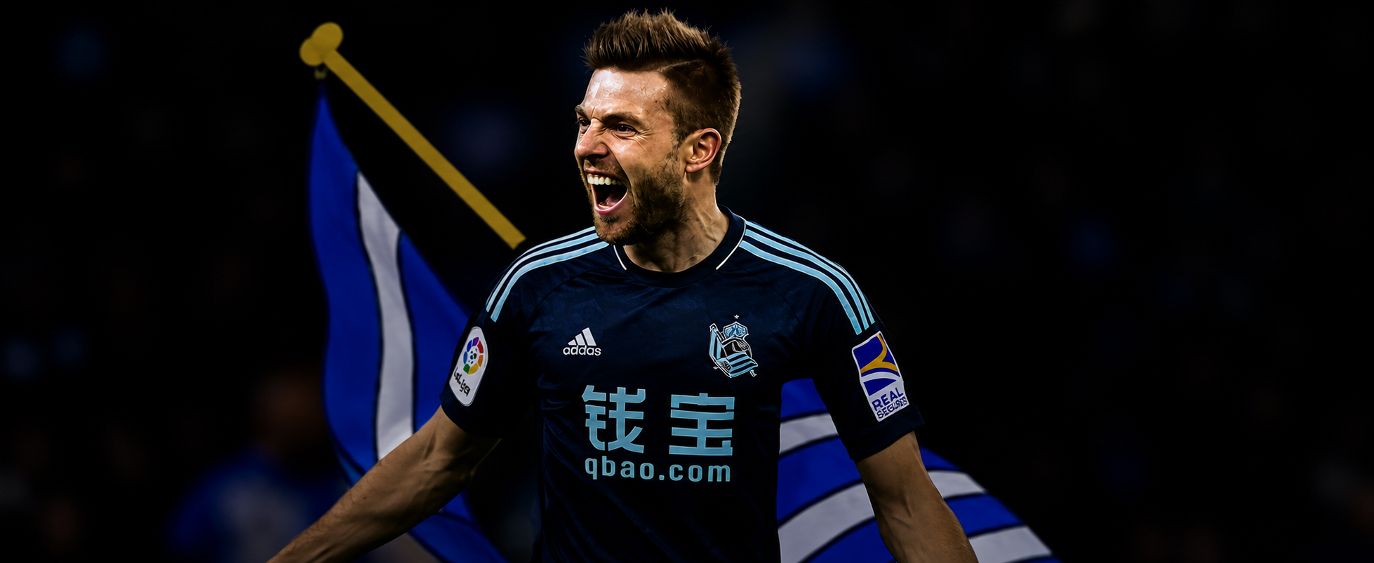 Illarramendi Flag Real Sociedad