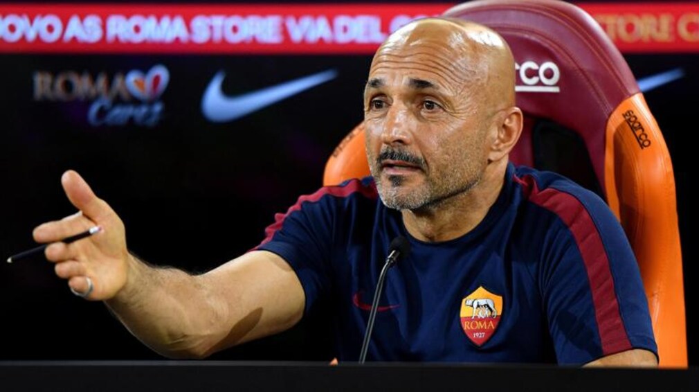 Luciano Spalletti Manager Roma 2017