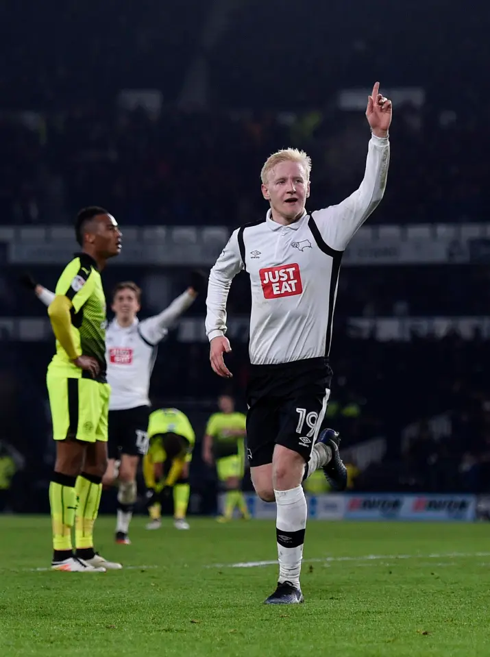 Derby County Will Hughes
