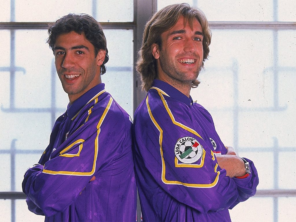 Rui Costa Batistuta Fiorentina