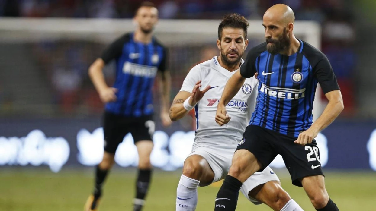 Borja Valero Cesc Fàbregas