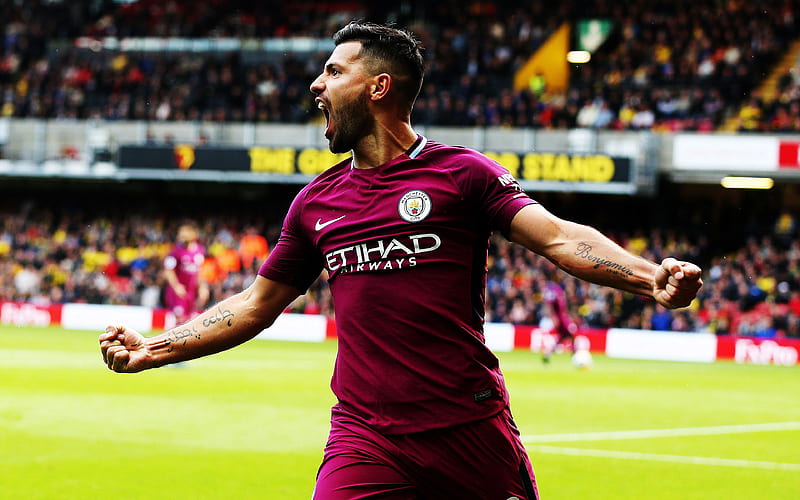 Sergio Agüero Manchester City 2017-18