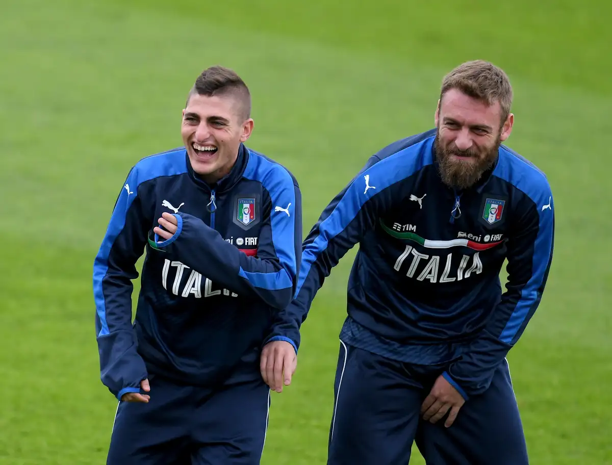 Verratti Daniele De Rossi Italy