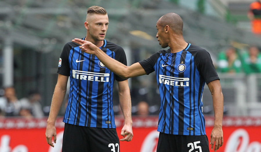 Miranda Milan Skriniar Inter