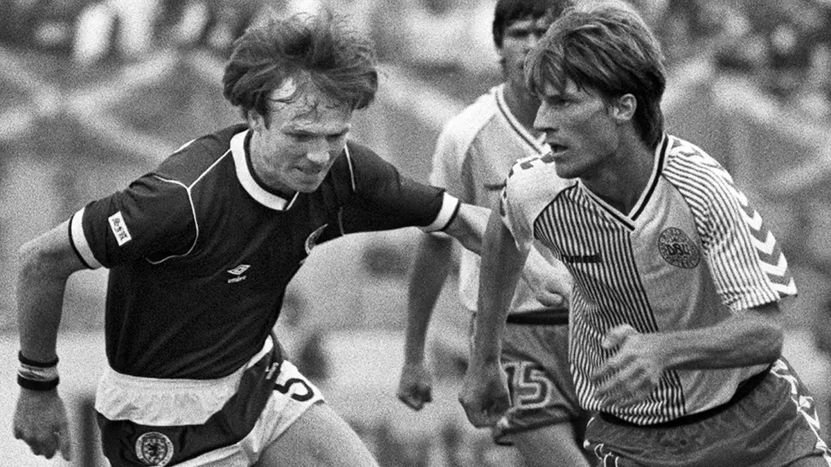 Escócia Dinamarca 1986