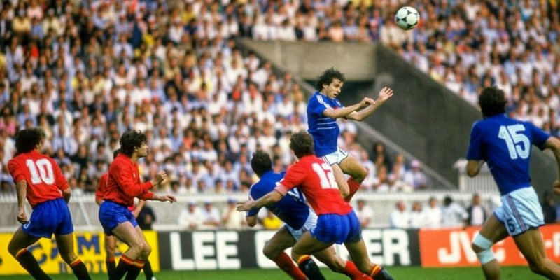 Platini Spain France 1984