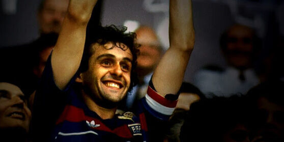 Michel Platini France 1984