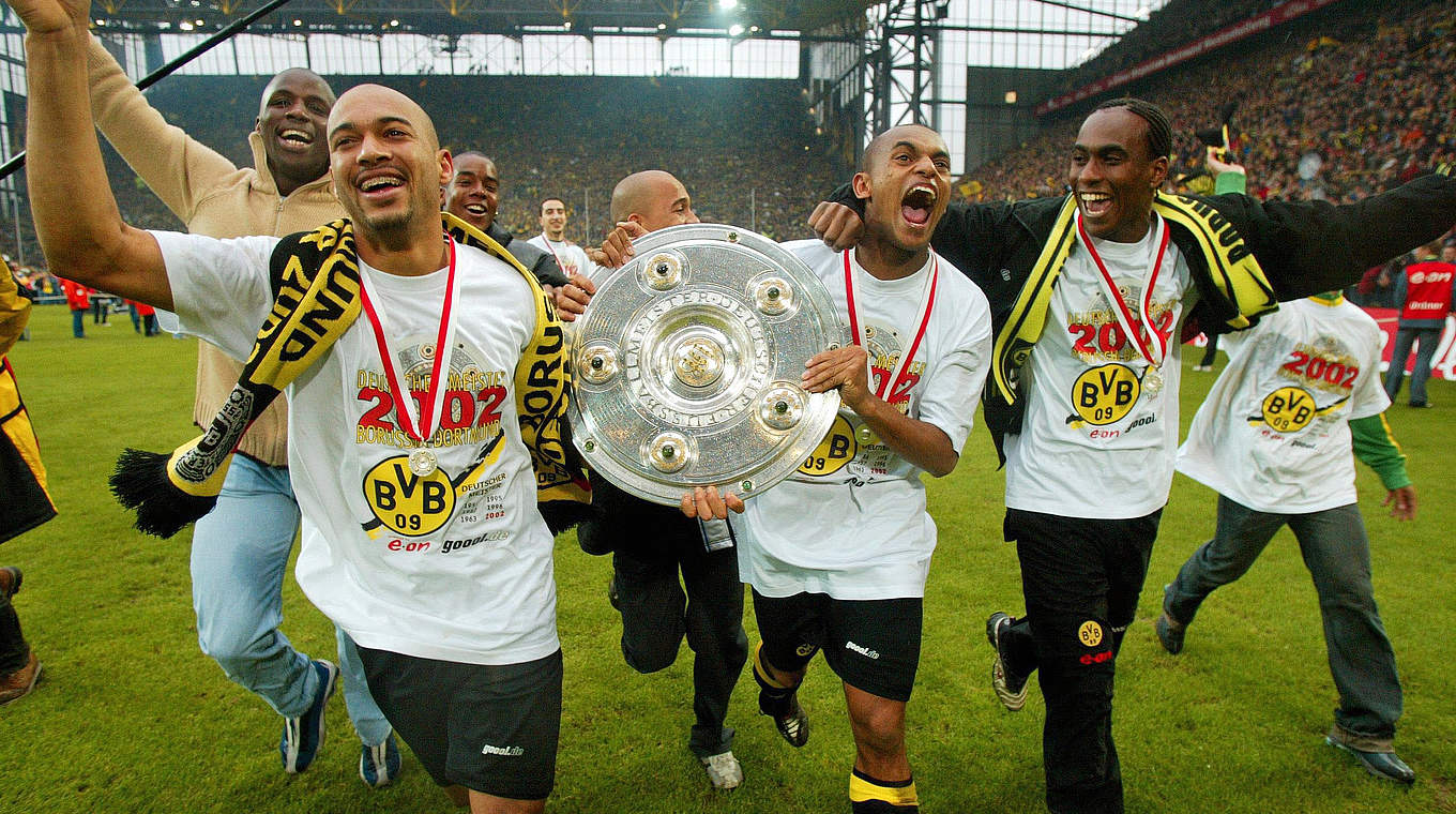 Borussia Dortmund 2002 Dedé Ewerthon Evanílson