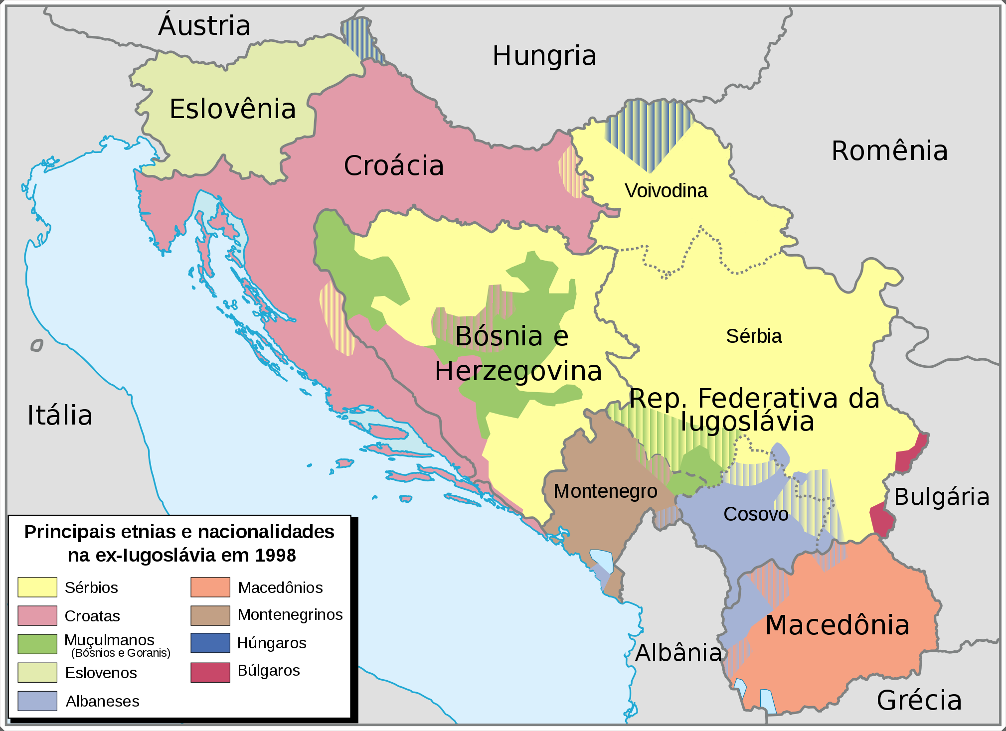 Yugoslavia Map