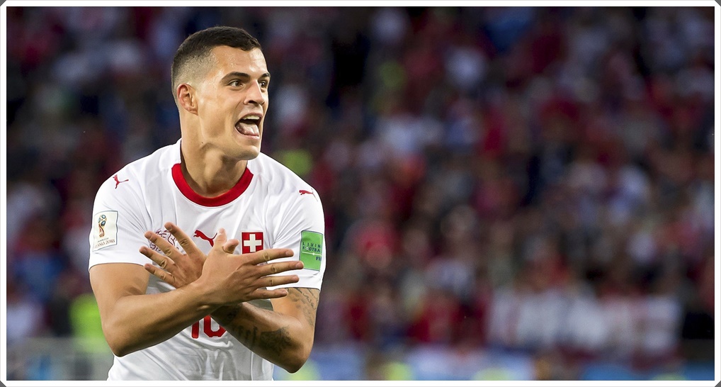 Granit Xhaka Switzerland World Cup 2018