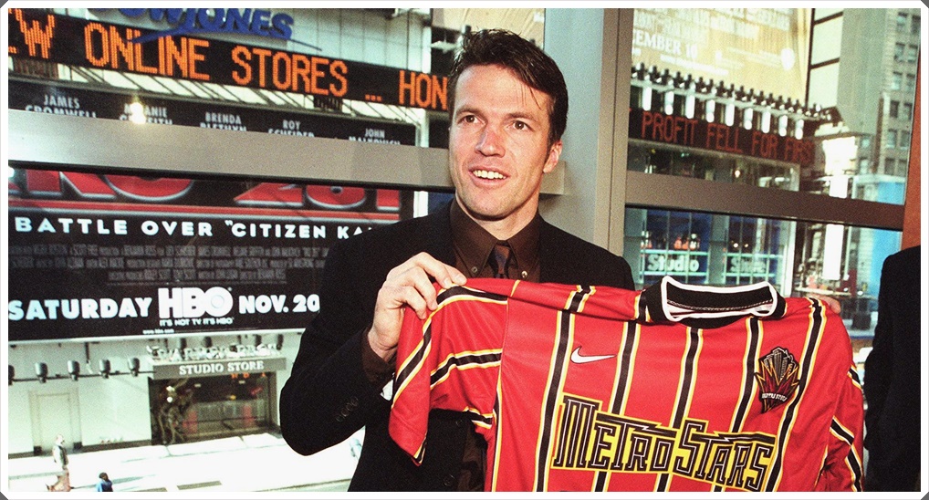 Lothar Matthaus USA New York Metro Stars