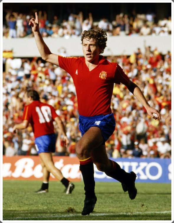 Butragueño Spain 1986