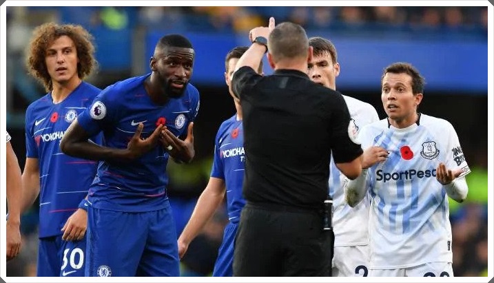 Chelsea Everton Rudiger Bernard