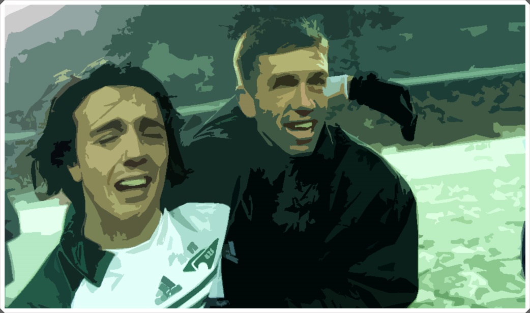 Zlatko Zahovic Srečko Katanec Eslovênia Copa do Mundo 2002