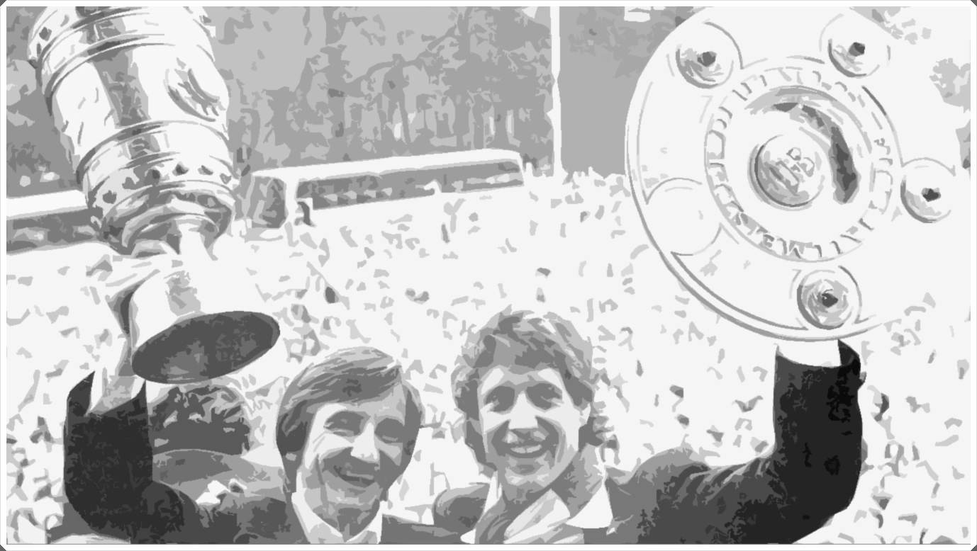 Double Koln 1977-78 Bundesliga Pokal