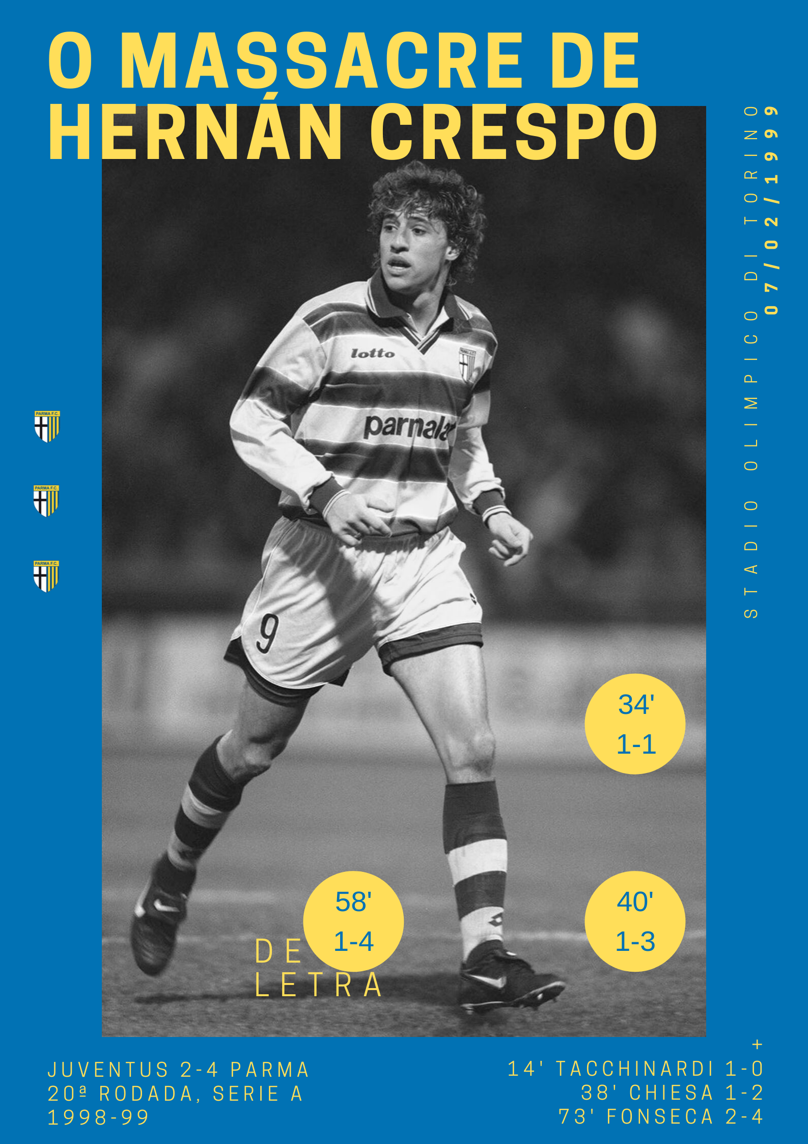 PARMA JUVENTUS CRESPO 1999 4-2