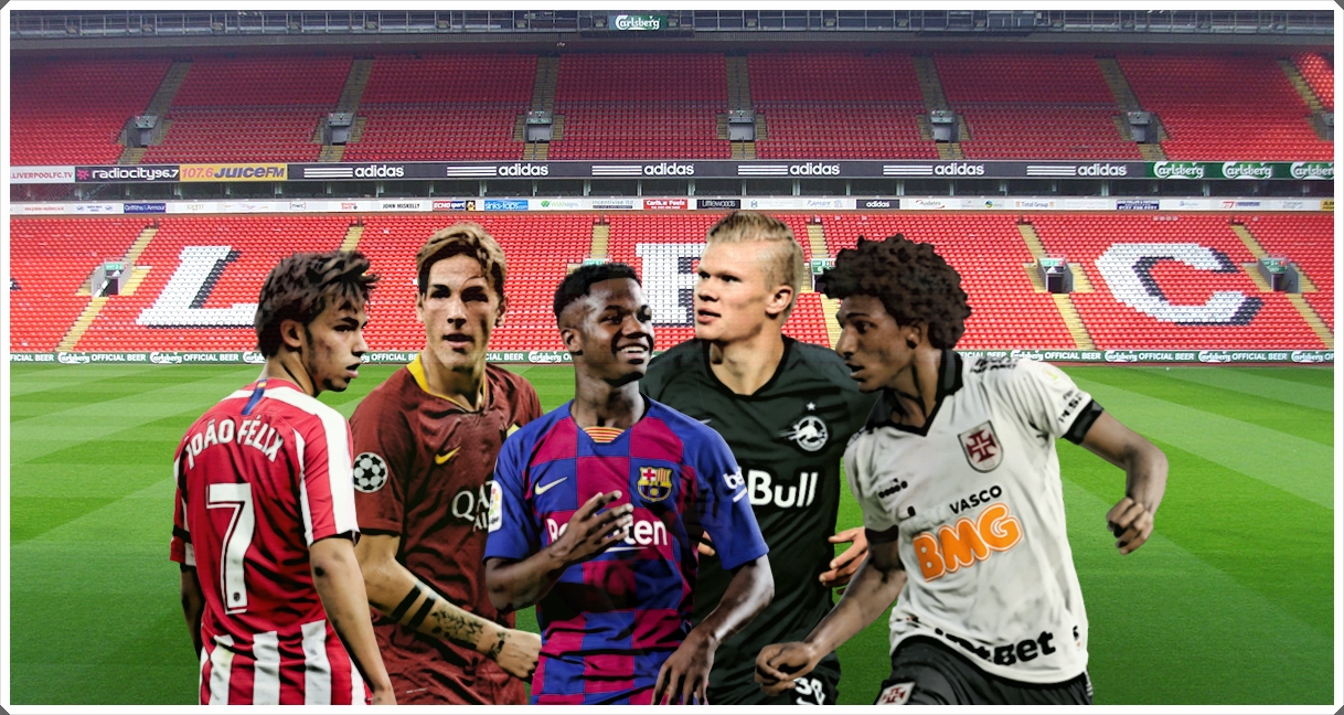 João Felix Nicolo Zaniolo Ansu Fati Erling Haland Talles Magno