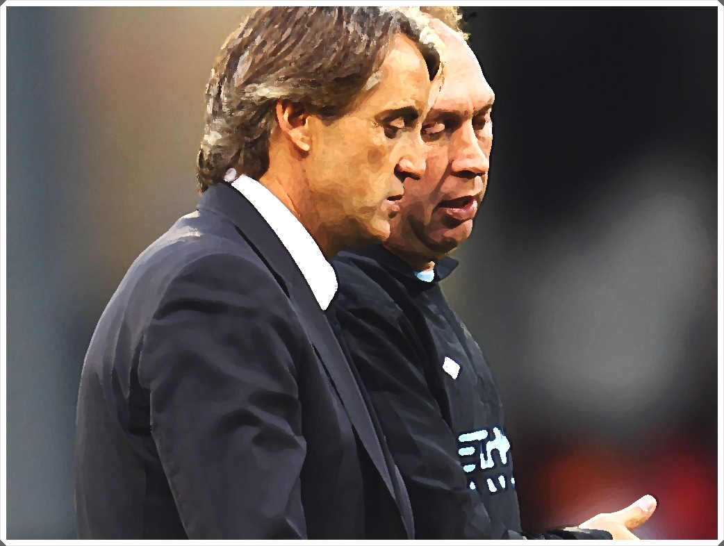 David Platt Manchester City Roberto Mancini