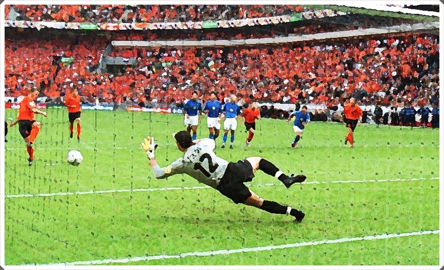 Francesco Toldo Penalty Euro 2000