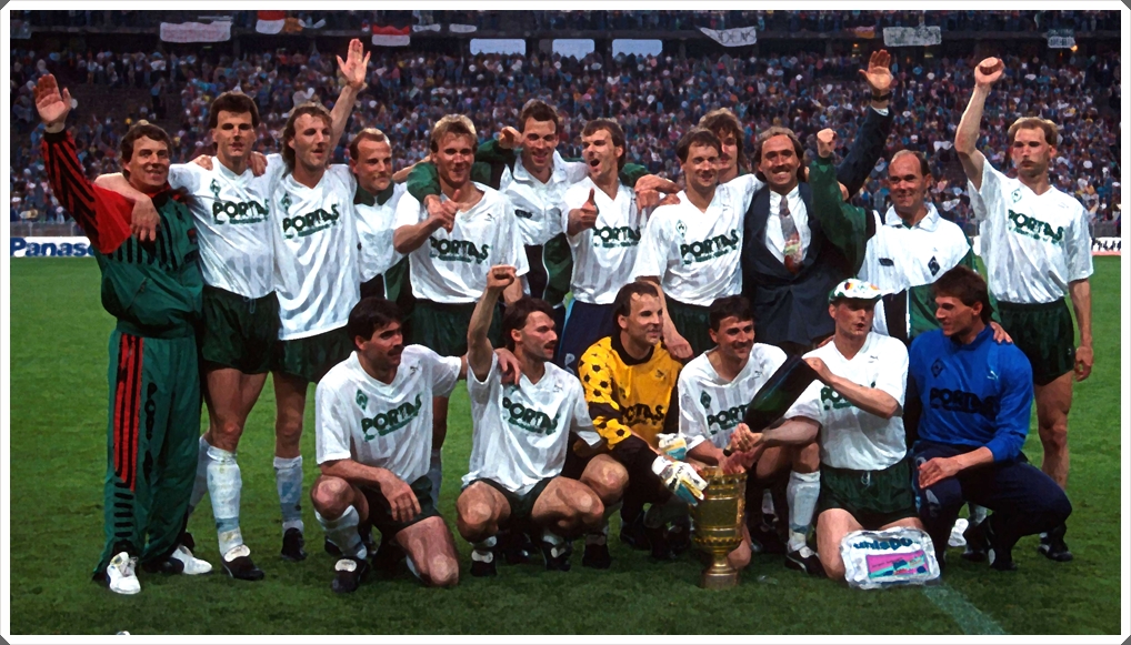 Otto Rehhagel Werder Bremen Pokal