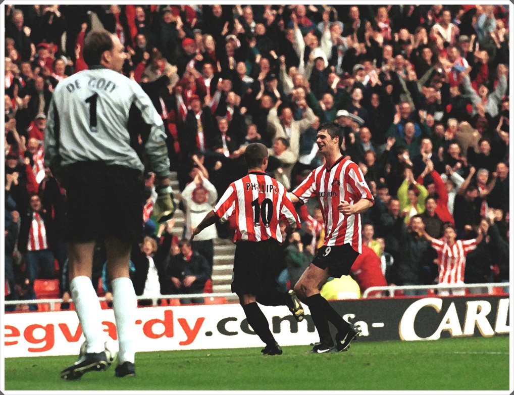 Kevin Phillips Niall Quinn Chelsea Sunderland 1999
