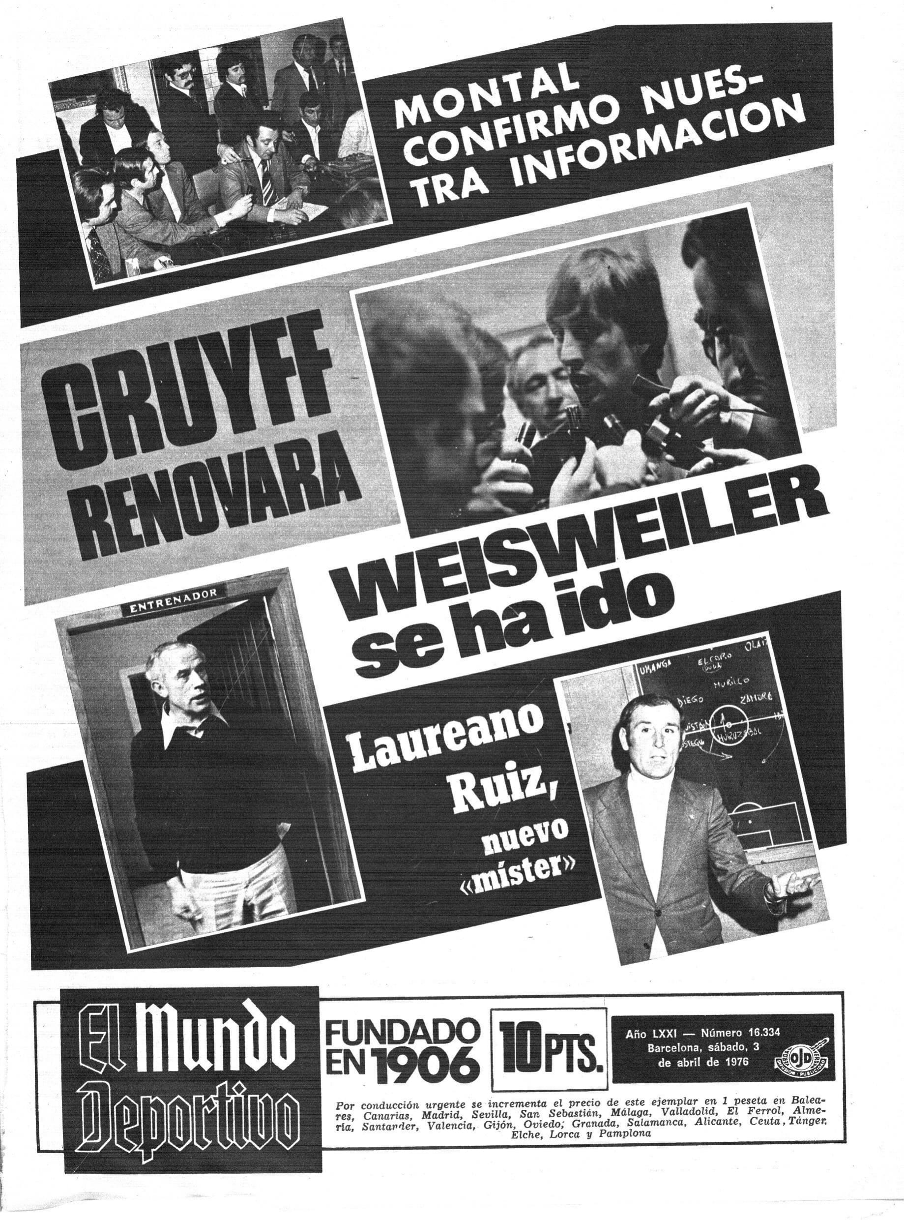 Mundo Deportivo Abril 1976