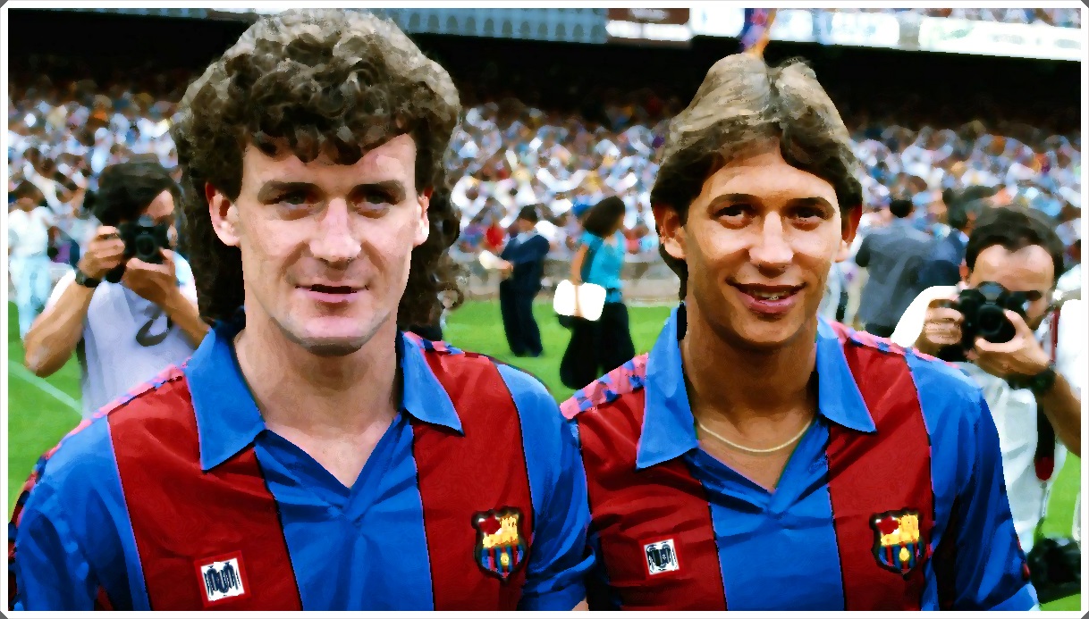 Mark Hughes Barcelona Gary Lineker