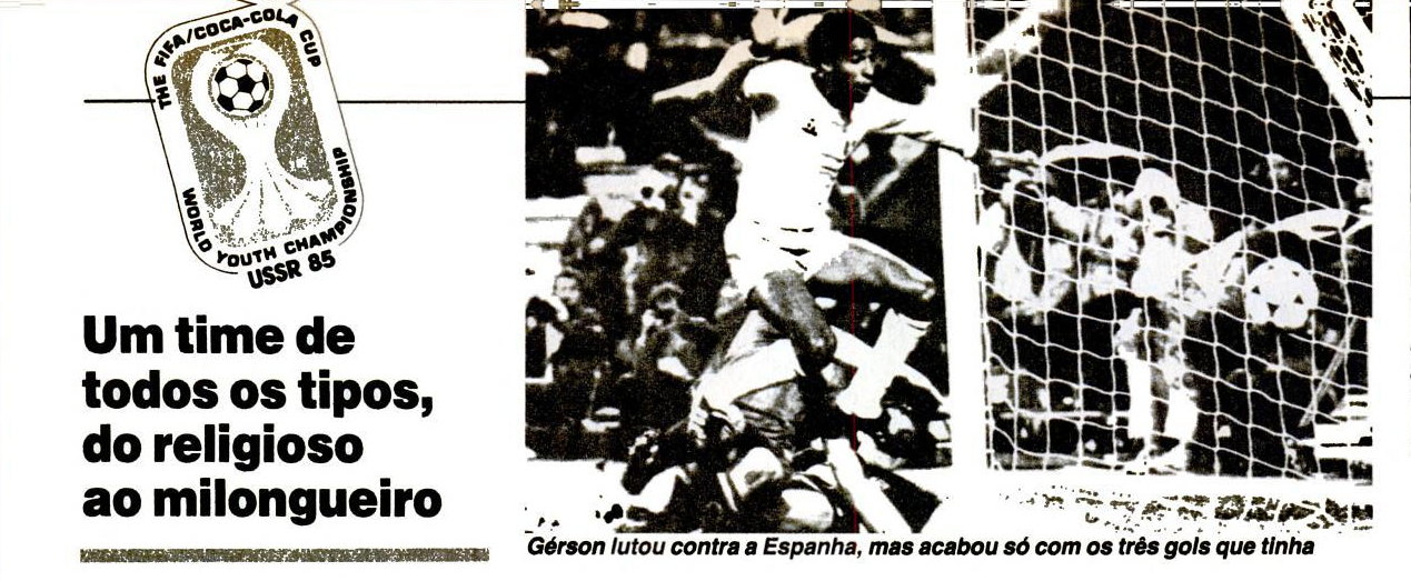 Placar 1985 Gerson