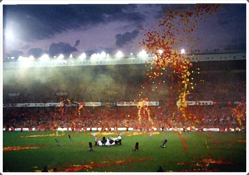 RC Lens Party 1997-98