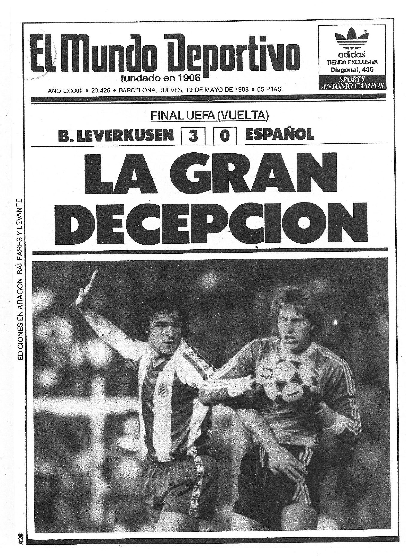 Leverkusen 3-0 Espanyol