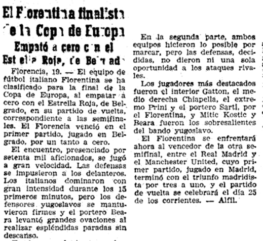 Fiorentina Estrela Vermelha Mundo Deportivo