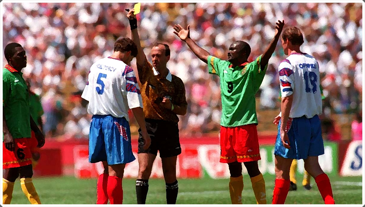 Roger Milla 1994 Russia
