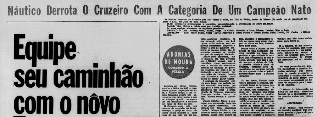 Náutico Cruzeiro 1967