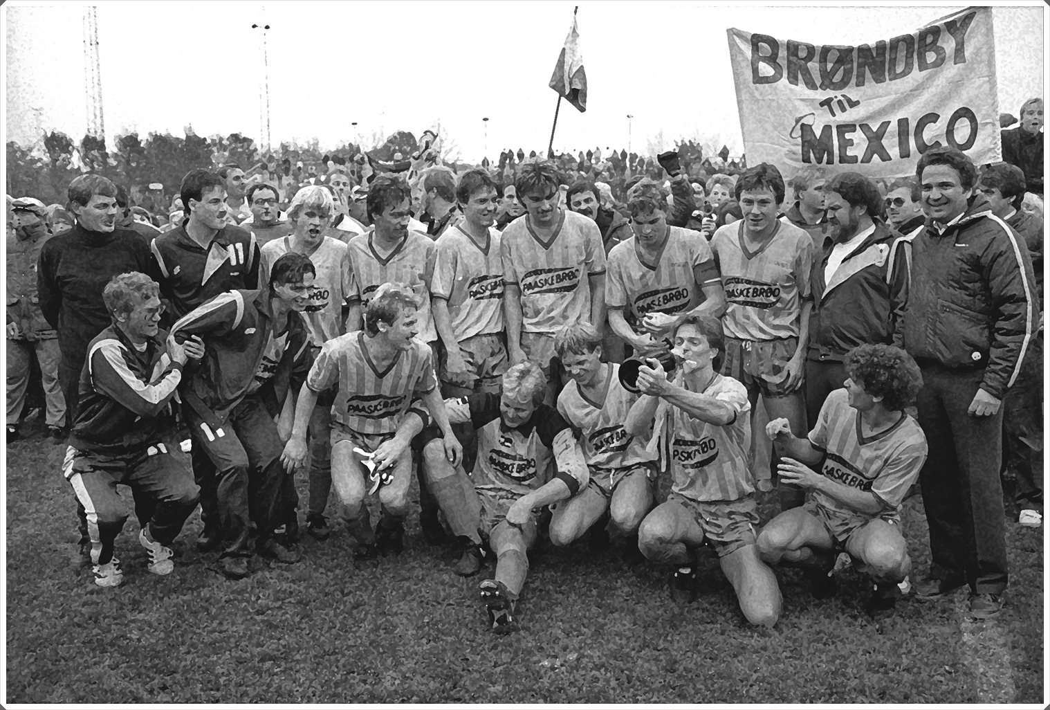 Brondby Denmark Champion 1985