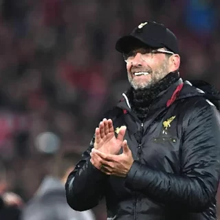 Jürgen Klopp Celebrating