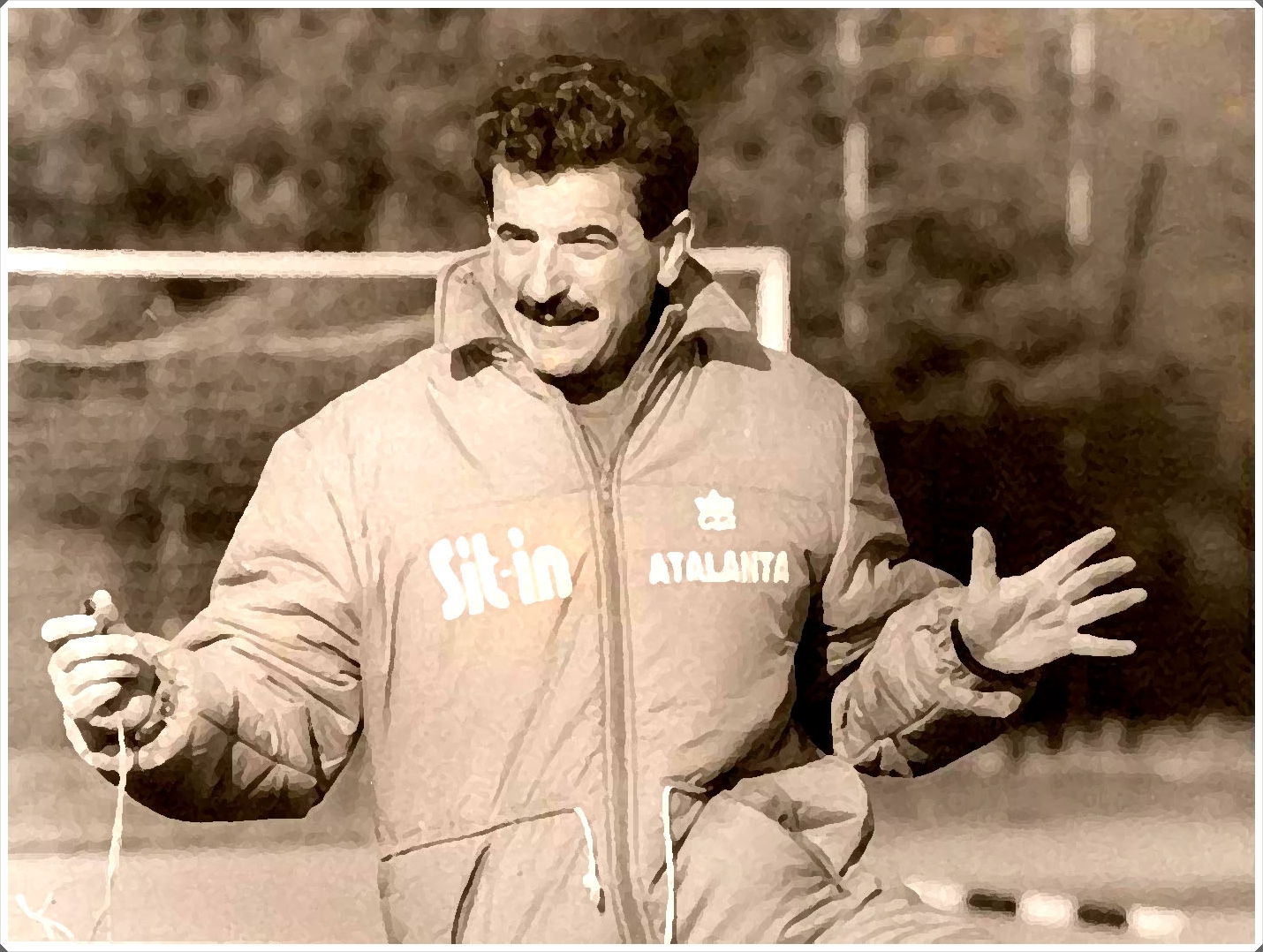 Emiliano Mondonico MANAGING Atalanta