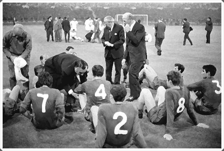 Man United prepares for Extra Time Champions 1968