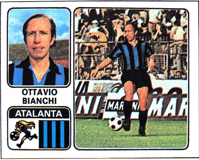 Ottavio Bianchi Atalanta Card