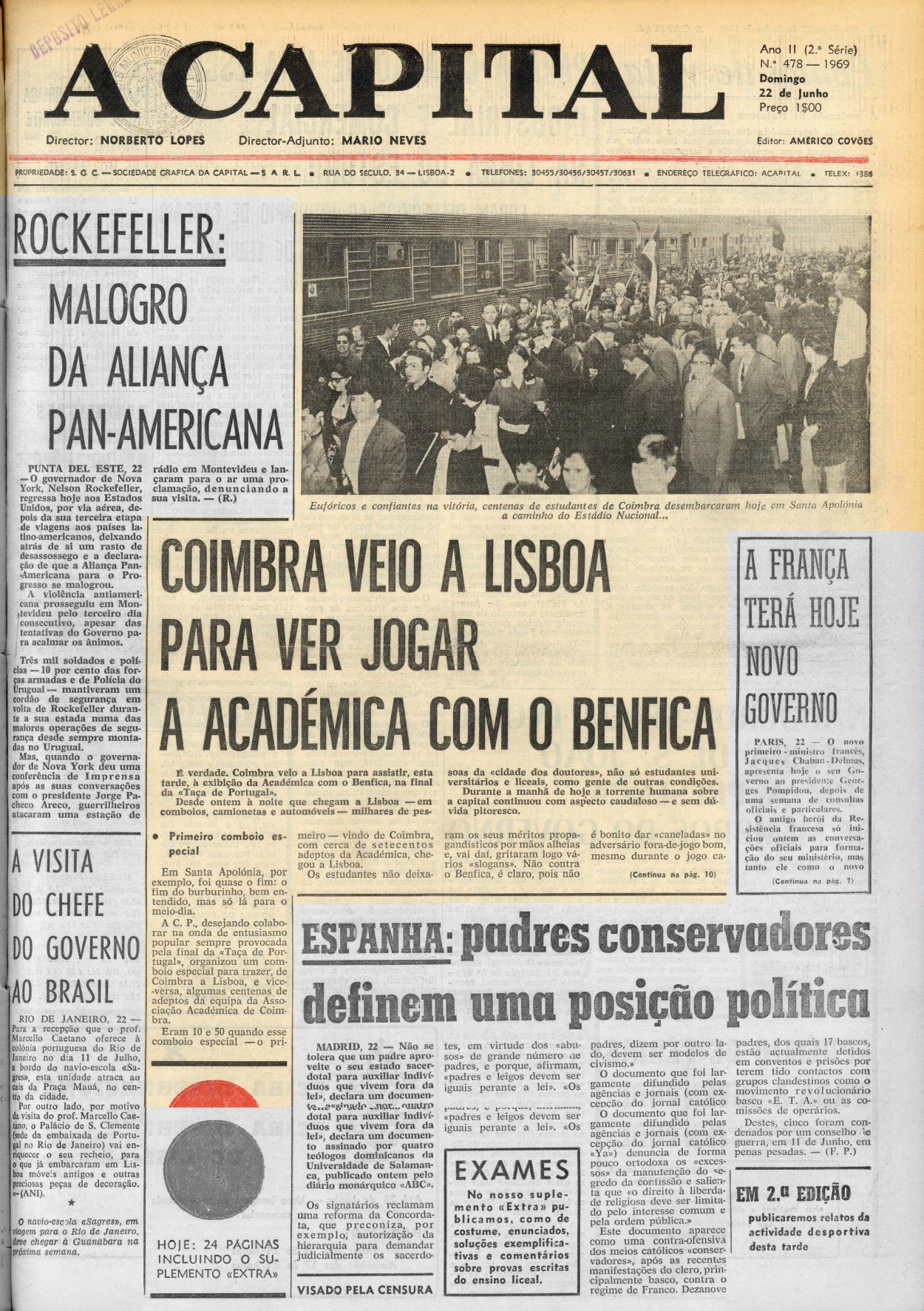 Invasão Académica Lisboa 1969