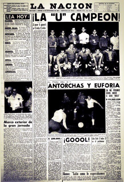 La Nación Universidad de Chile 1959