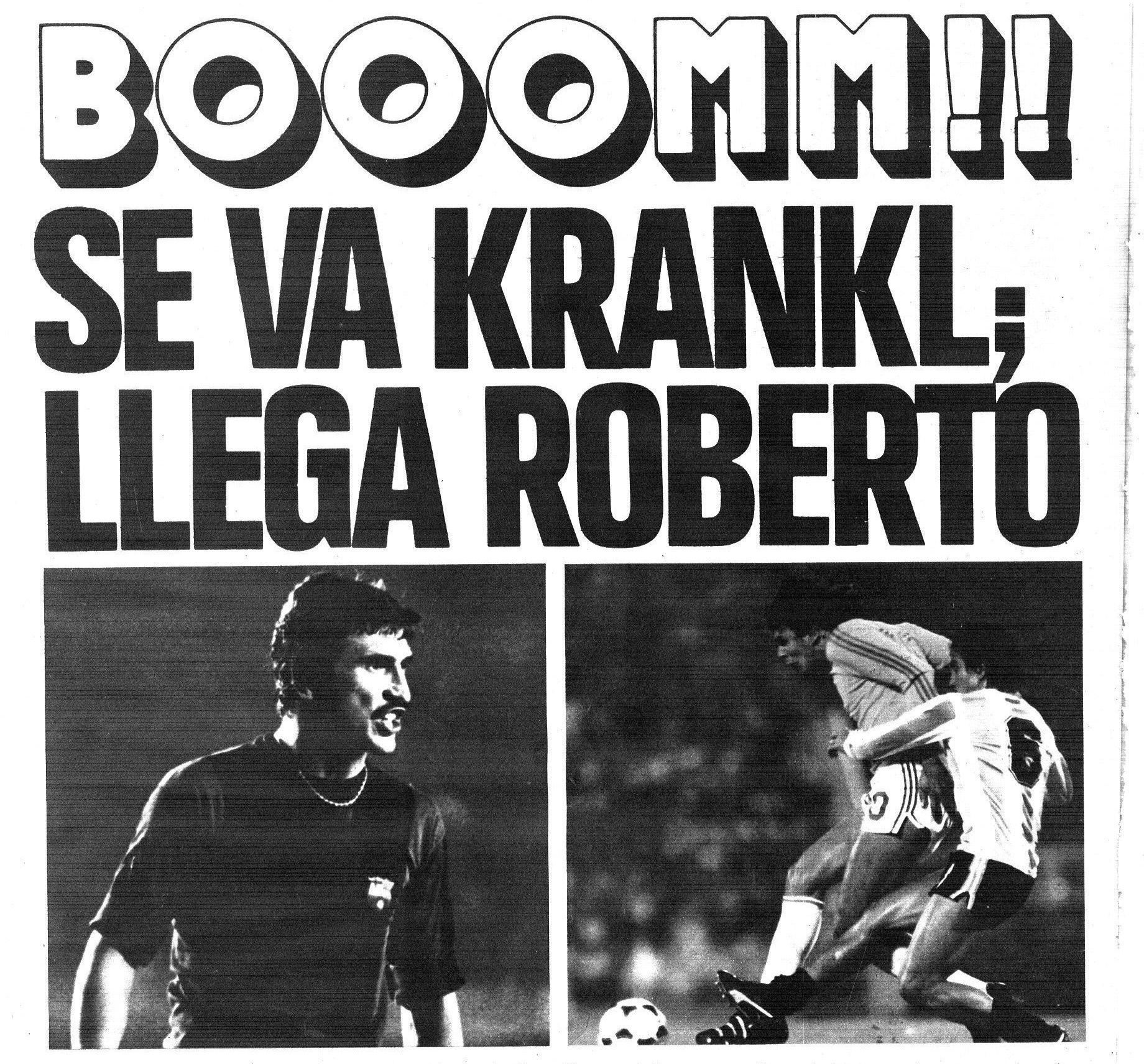 Hans Krankl Roberto Dinamite Barcelona