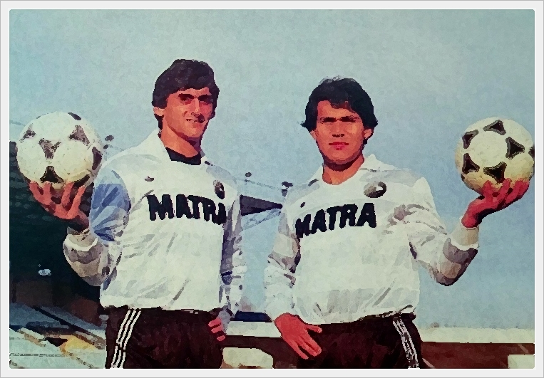 Enzo Francescoli Luis Fernandez Matra Racing Paris